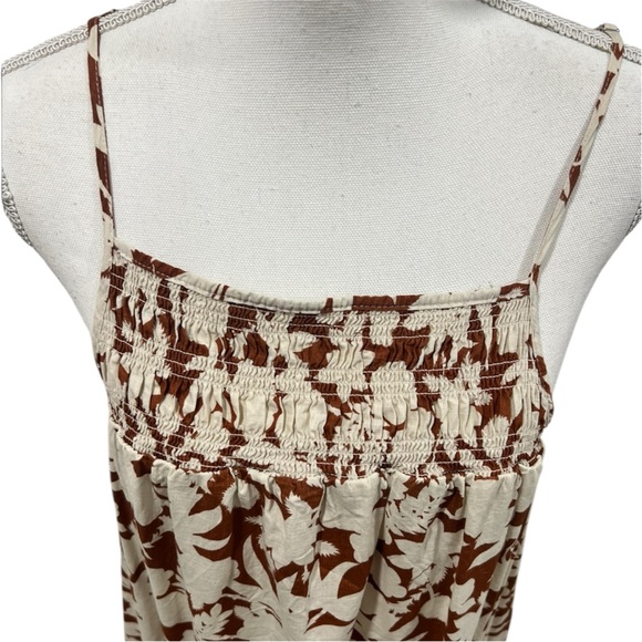 Universal Thread Cream And Rust Maxi Sundress - Picture 6 of 15